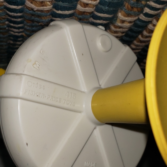 🍓🍄Vintage 1984 Fisher Price High Chair Peek A Boo Sailor🍄🍓 - Picture 6 of 7